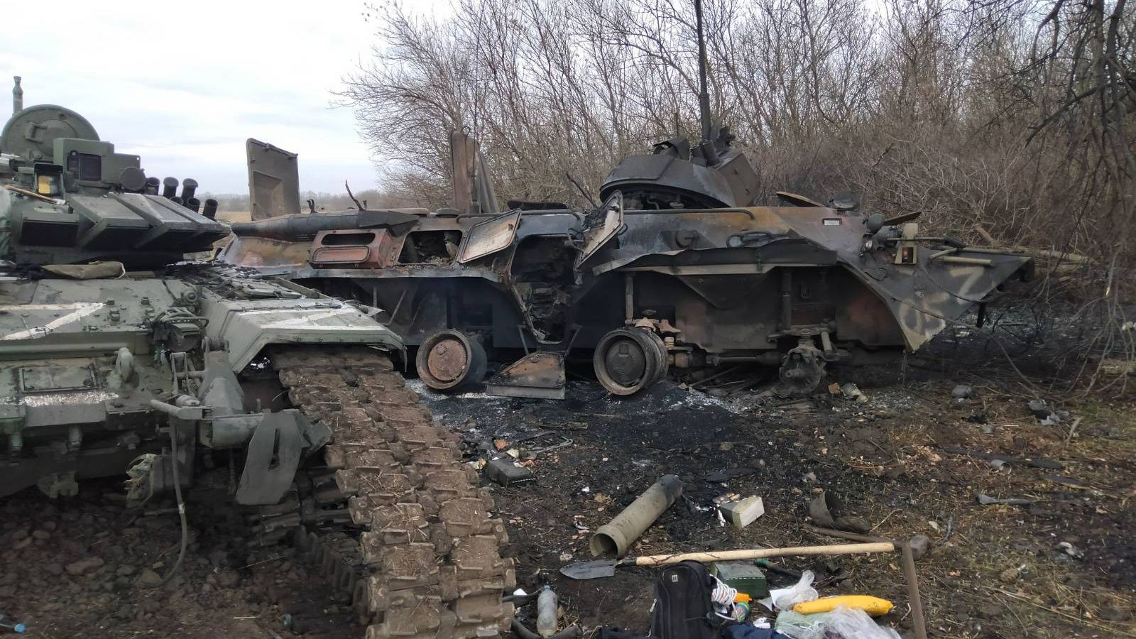 На Сході окупанти зазнали важких втрат: на полі бою лишили і загиблих, і озброєння - 24 Канал На Сході окупанти зазнали важких втрат: на полі бою лишили і загиблих, і озброєння - 24 Канал