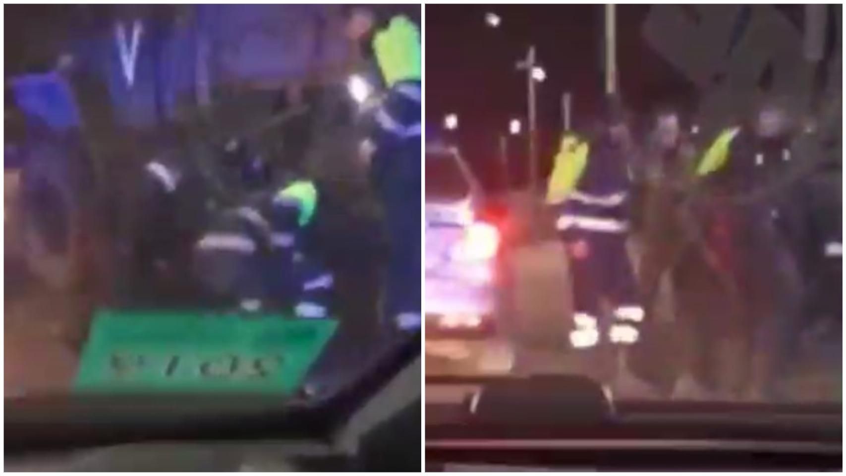 У Білорусі міліцейські викинули з машини російського військового та натовпом побили - 24 Канал У Білорусі міліцейські викинули з машини російського військового та натовпом побили - 24 Канал