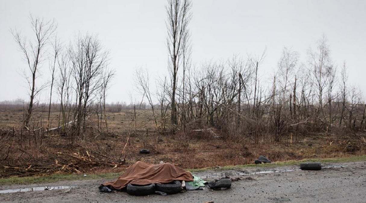 Розвідка Британії теж підтверджує, що тіла людей лежали у Бучі ще наприкінці березня - 24 Канал Розвідка Британії теж підтверджує, що тіла людей лежали у Бучі ще наприкінці березня - 24 Канал