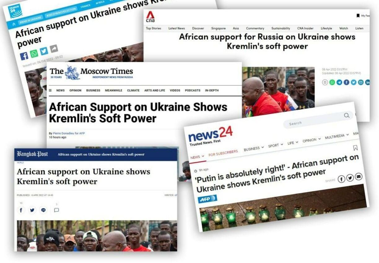 Росія просуває тезу, що нібито Африка активно підтримує її дії - 24 Канал Росія просуває тезу, що нібито Африка активно підтримує її дії - 24 Канал