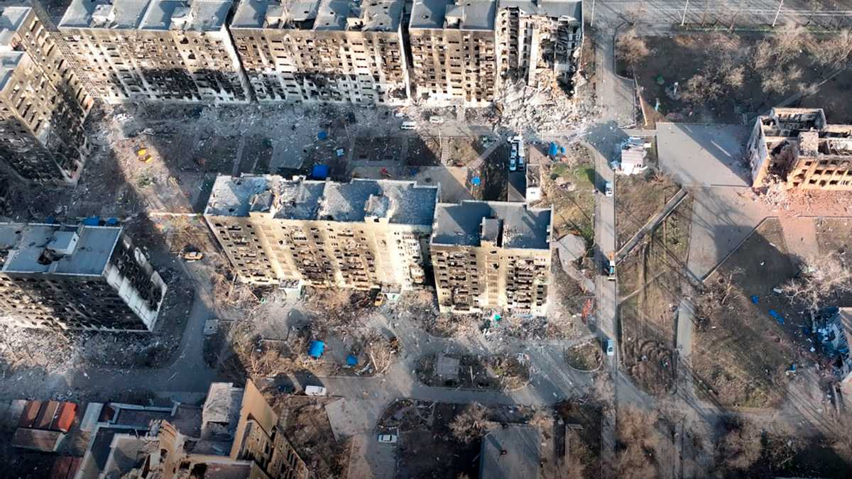 Спроба прикрити свої звірства: окупанти вигадали новий фейк про Маріуполь - 24 Канал Спроба прикрити свої звірства: окупанти вигадали новий фейк про Маріуполь - 24 Канал