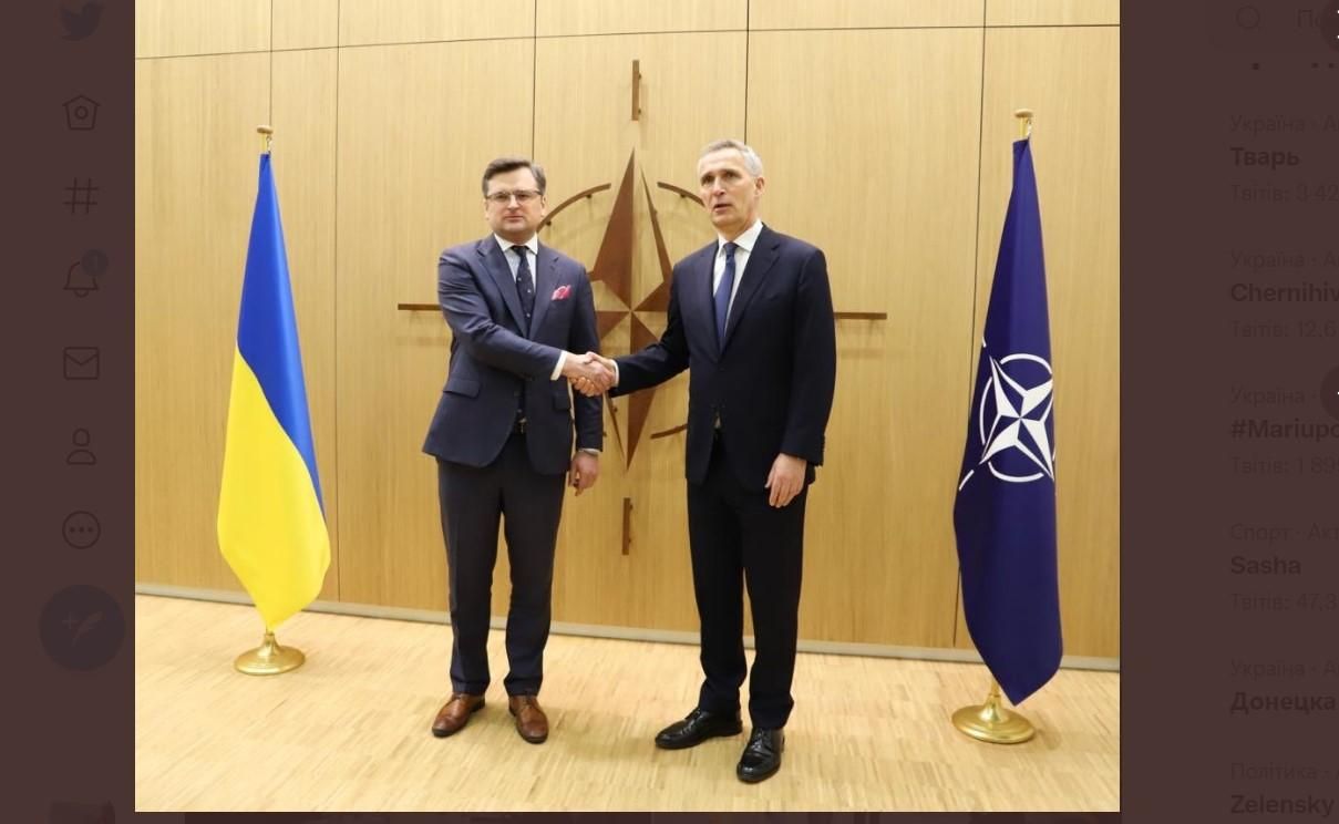 Я прийшов сюди, щоб обговорити 3 найважливіші речі, – Кулеба на зустрічі з НАТО - 24 Канал Я прийшов сюди, щоб обговорити 3 найважливіші речі, – Кулеба на зустрічі з НАТО - 24 Канал