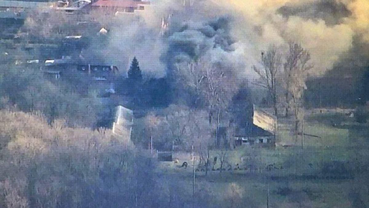 Прикордонники разом із ЗСУ знищили пункт забезпечення ворога на Харківщині - 24 Канал Прикордонники разом із ЗСУ знищили пункт забезпечення ворога на Харківщині - 24 Канал