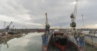 Украина национализирует российские корабли, находящиеся на ремонте в Измаиле