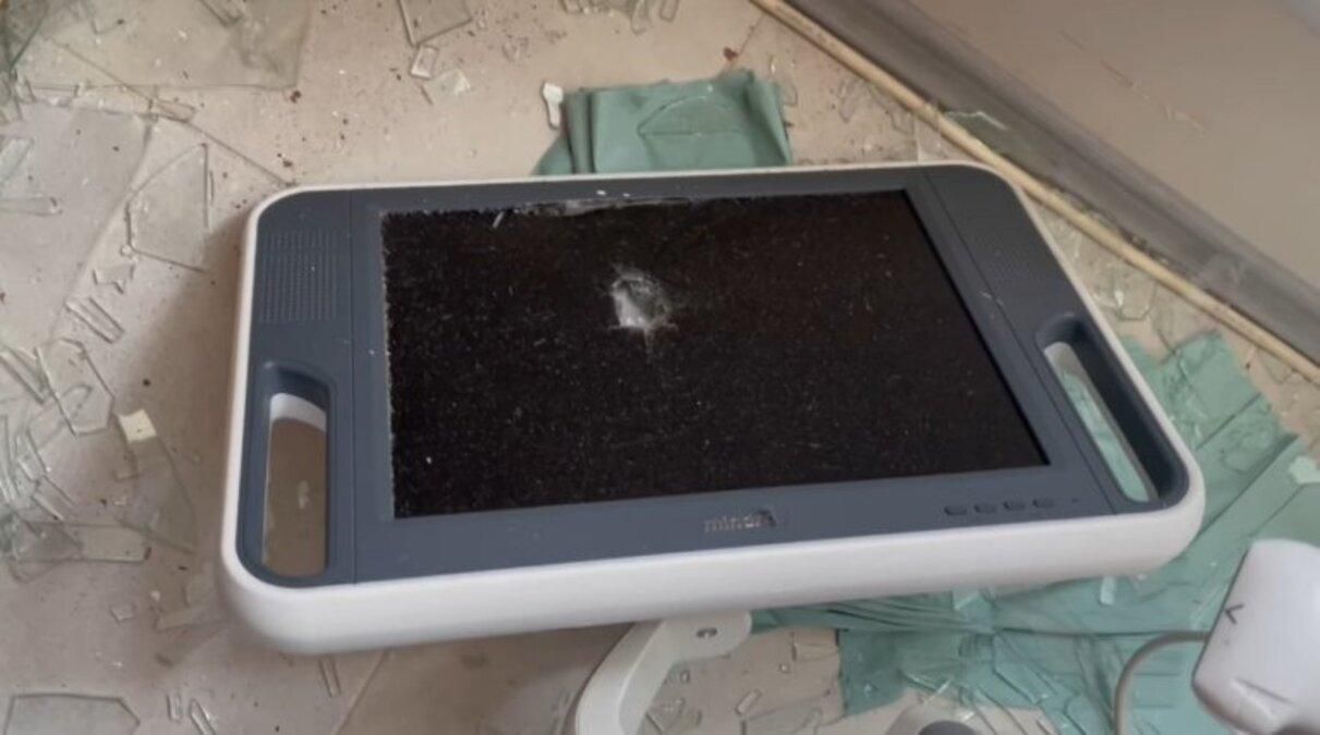 Российские варвары уничтожили филиал Института сердца в Ирпене Российские варвары уничтожили филиал Института сердца в Ирпене