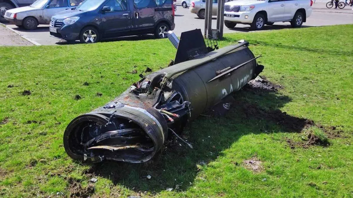 Російська ракета, яка вбила людей на вокзалі Російська ракета, яка вбила людей на вокзалі