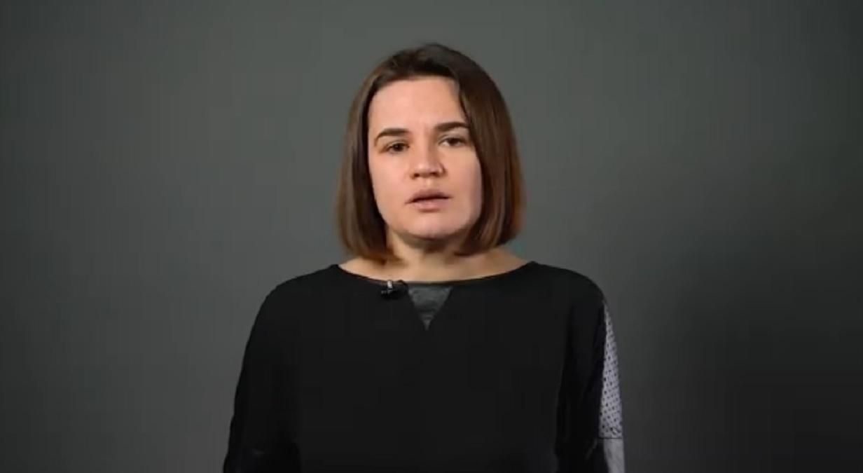 Лукашенко намагається прикинутися "миротворцем", хоч є співучасником агресії, – Тихановська - 24 Канал Лукашенко намагається прикинутися "миротворцем", хоч є співучасником агресії, – Тихановська - 24 Канал