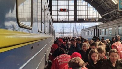Во Львов прибыли 2,5 тысячи эвакуированных из Краматорска