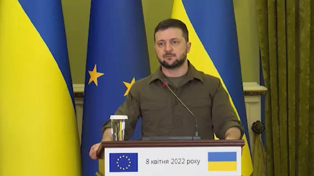 Вдячний за 5-й санкційний пакет, але цього замало, – Зеленський - 24 Канал Вдячний за 5-й санкційний пакет, але цього замало, – Зеленський - 24 Канал