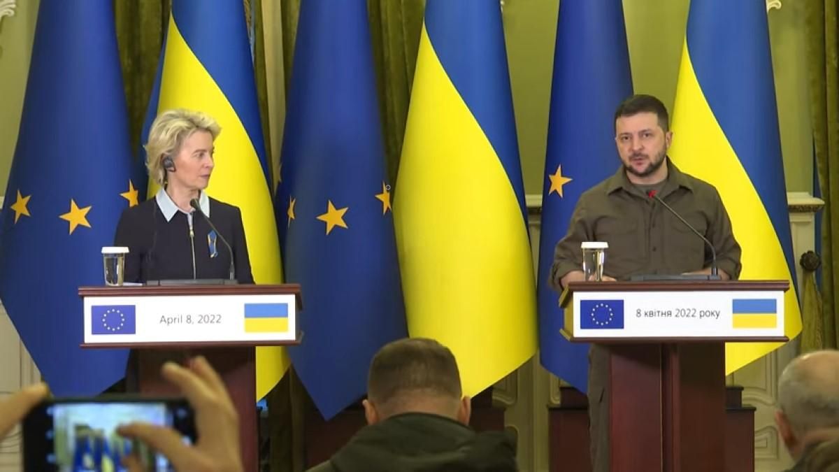 Україна, демократія та свобода переможуть у цій війні, – президентка Єврокомісії - 24 Канал Україна, демократія та свобода переможуть у цій війні, – президентка Єврокомісії - 24 Канал