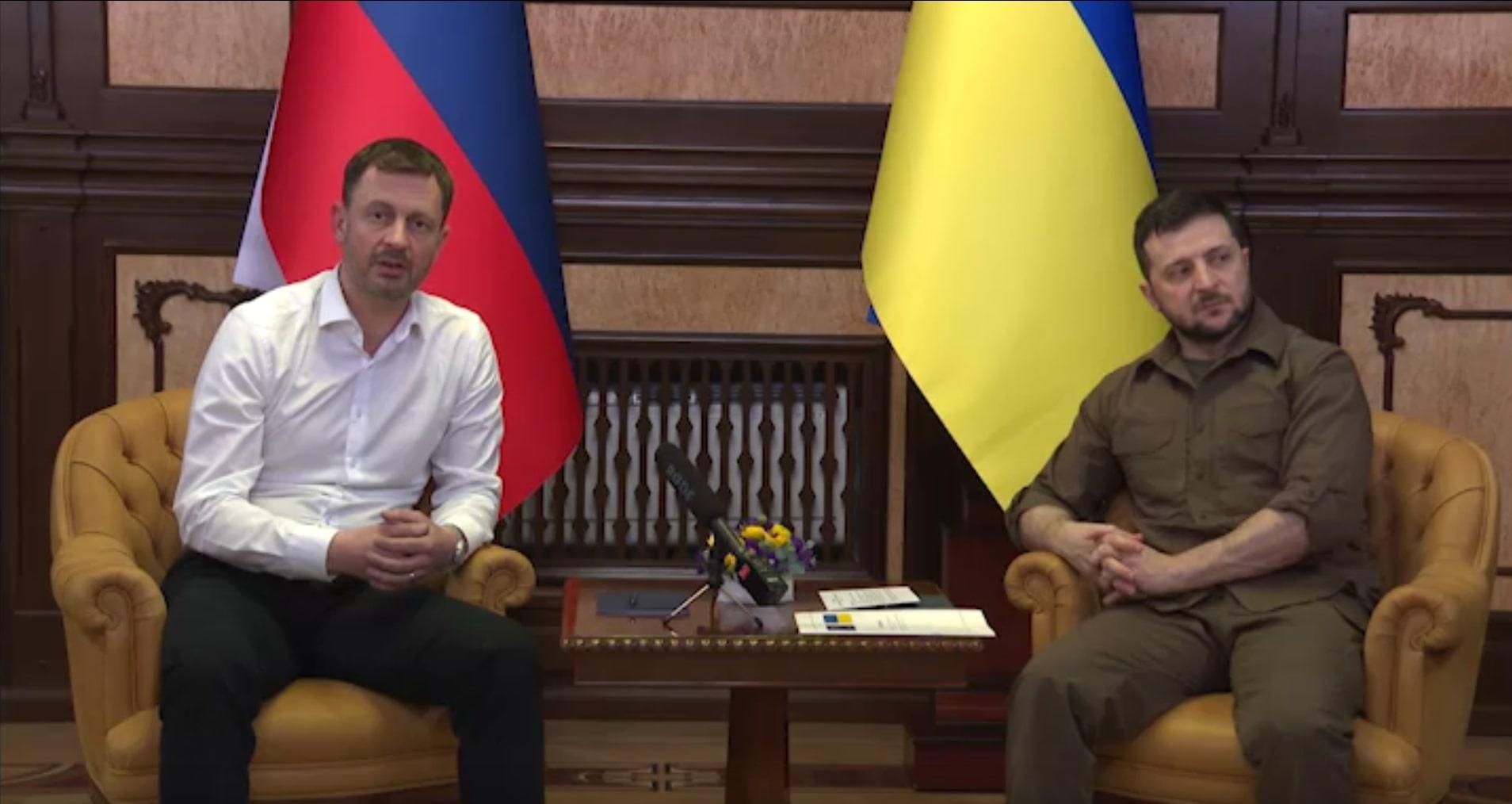 За те, що боретеся за нас, за свободу і демократію, – словацький прем'єр подякував українцям - 24 Канал За те, що боретеся за нас, за свободу і демократію, – словацький прем'єр подякував українцям - 24 Канал