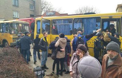 В Мелитополе оккупанты удерживают автобусы для эвакуации
