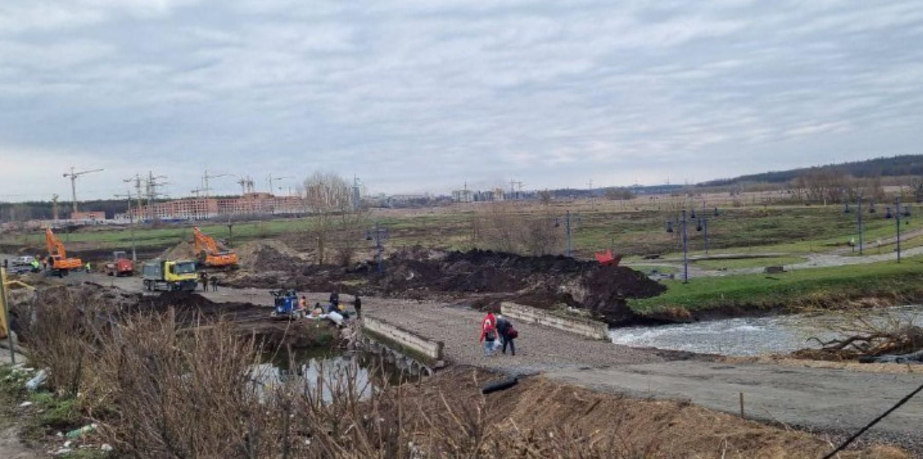 В Ирпене уже завтра заработает Романовский мост - 24 Канал В Ирпене уже завтра заработает Романовский мост - 24 Канал