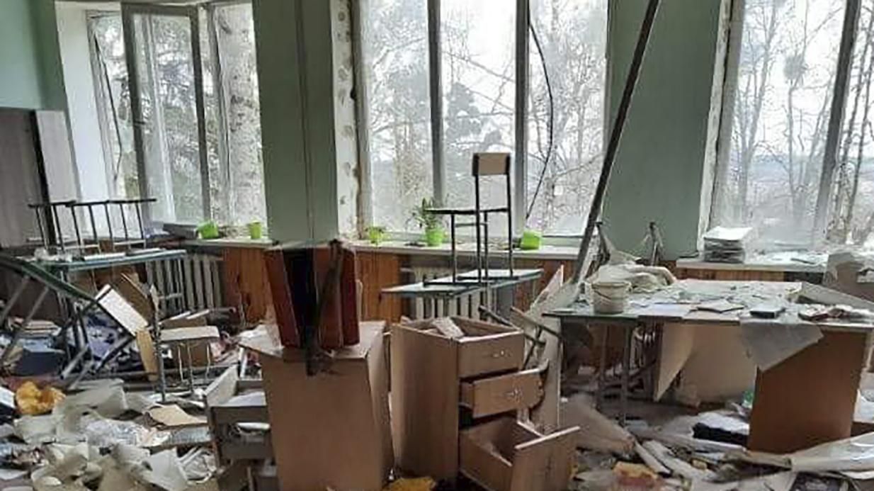 У мережі показали наслідки "визволення" окупантами школи в Бородянці - 24 Канал У мережі показали наслідки "визволення" окупантами школи в Бородянці - 24 Канал