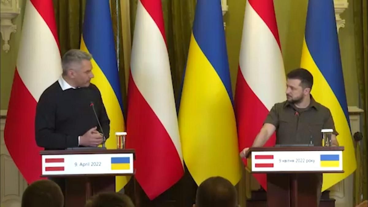 Візит канцлера Австрії в Україну – це про підтримку, – Зеленський - 24 Канал Візит канцлера Австрії в Україну – це про підтримку, – Зеленський - 24 Канал