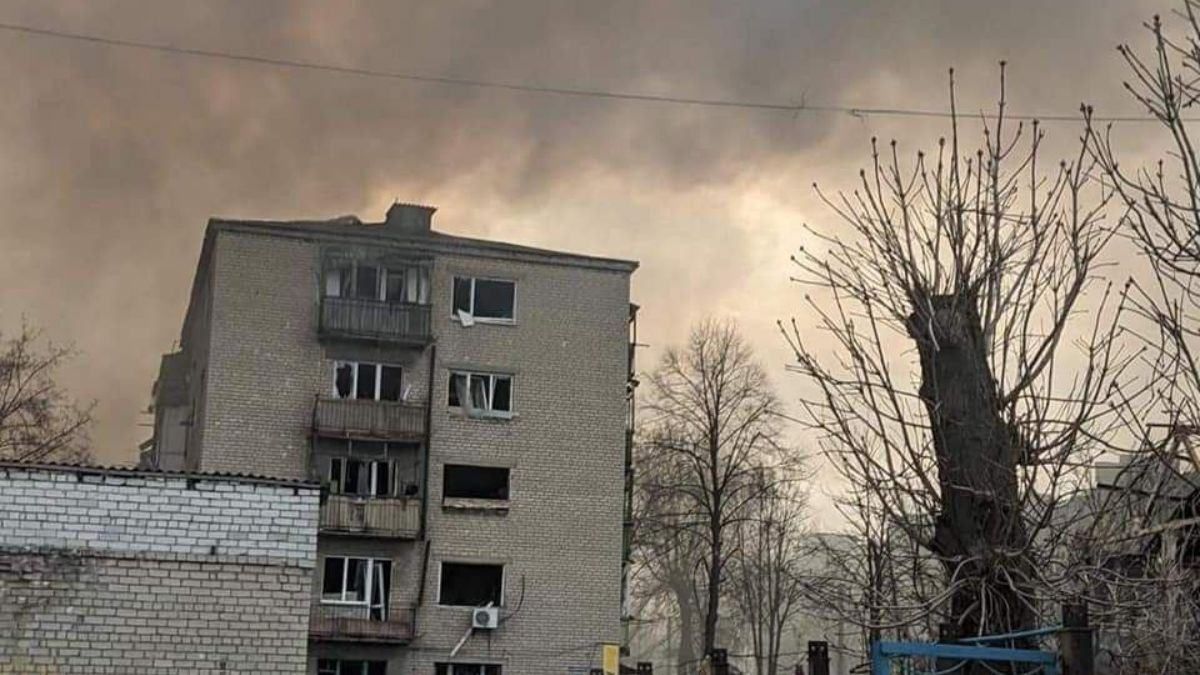 Взрыв цистерны в Рубежном: ветер несет пары азотной кислоты на позиции оккупантов - 24 Канал