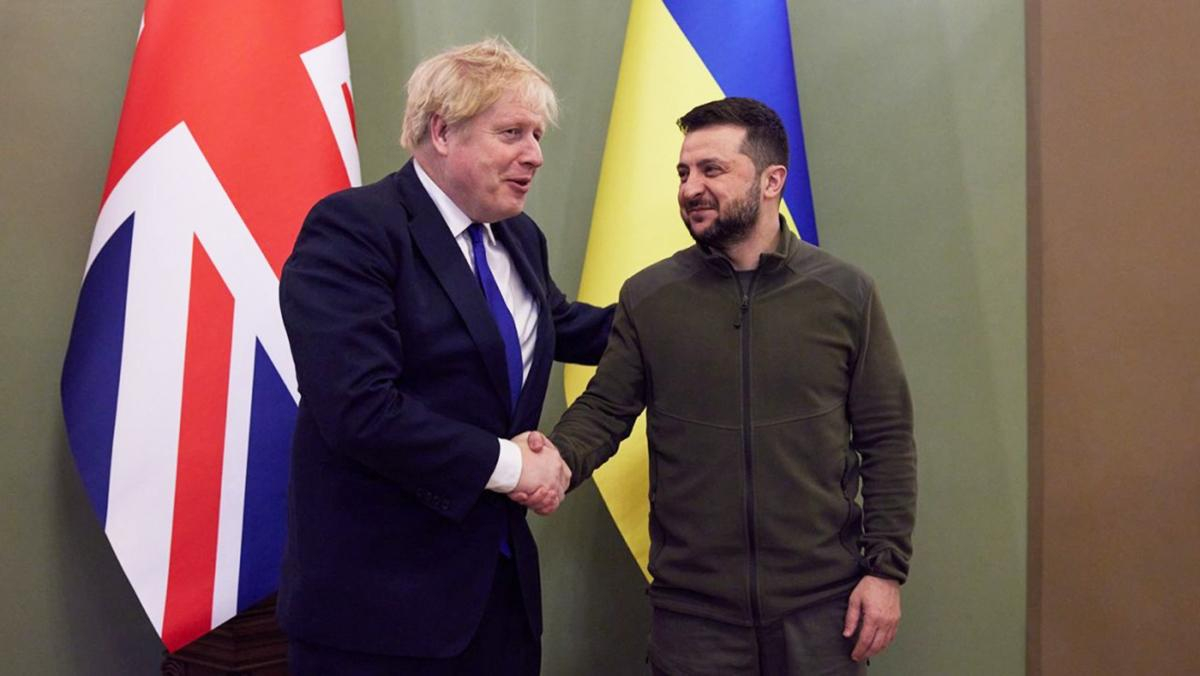 Українці мають мужність лева, – Джонсон підбив підсумки візиту до Києва - 24 Канал Українці мають мужність лева, – Джонсон підбив підсумки візиту до Києва - 24 Канал