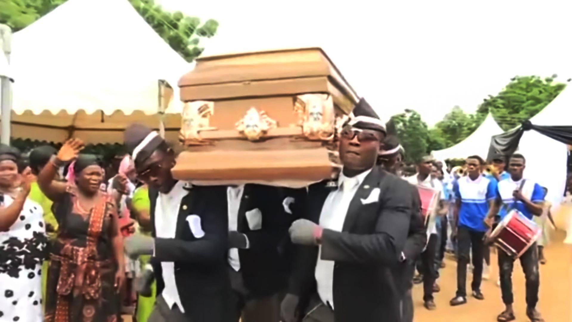 Знаменитий мем Coffin Dance продали за мільйон доларів: чверть суми пообіцяли передати ЗСУ - 24 Канал Знаменитий мем Coffin Dance продали за мільйон доларів: чверть суми пообіцяли передати ЗСУ - 24 Канал