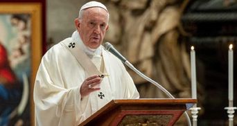 Папа Франциск призвал к пасхальному перемирию в Украине