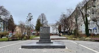 Це лише перший крок, – мер Тернополя про демонтаж пам'ятника Пушкіну