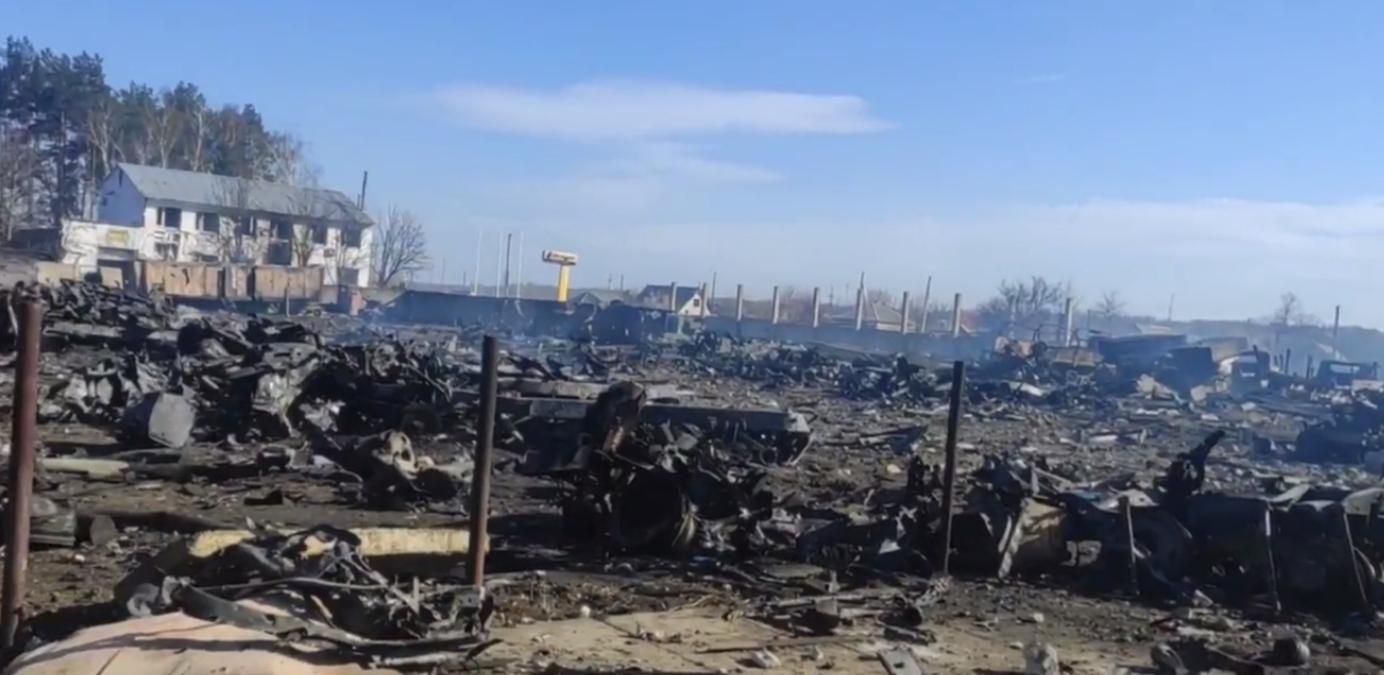 Боєприпаси, техніка та супутні втрати: ЗСУ показали знищені позиції окупантів на Луганщині - 24 Канал