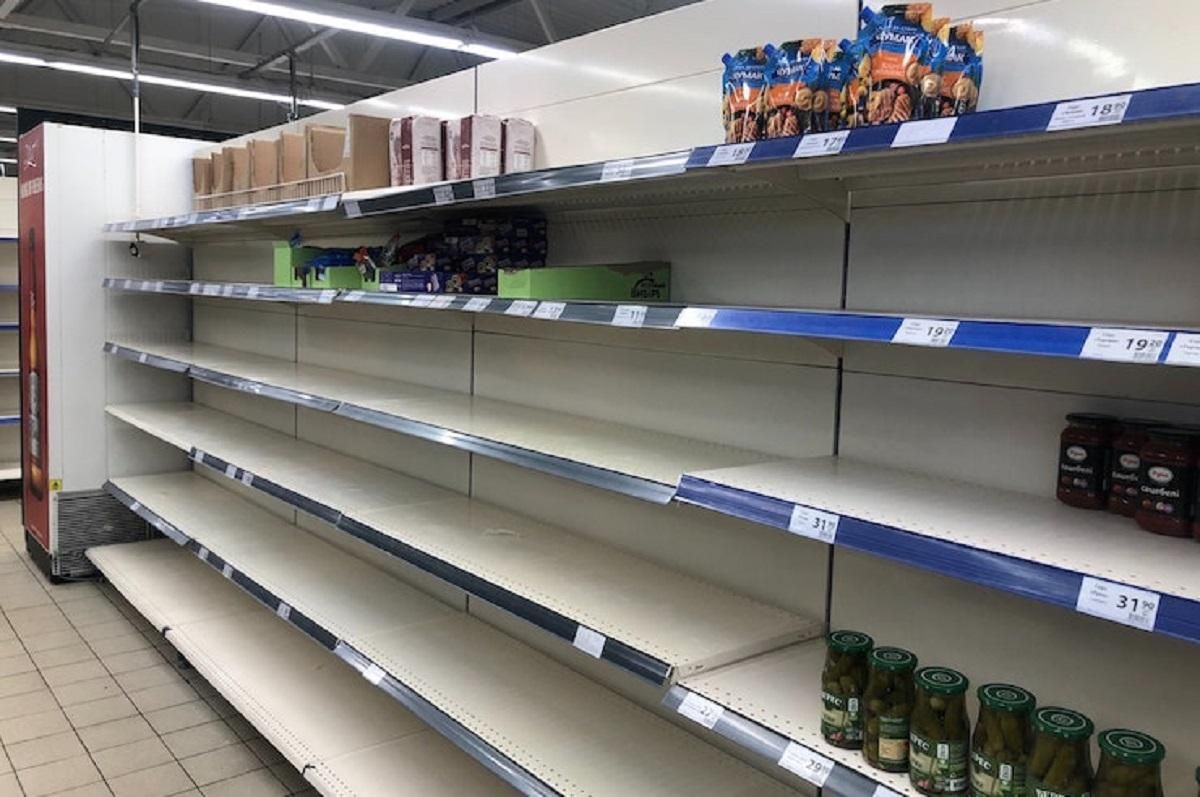 Окупанти завезли у магазини Запоріжжя товари з Росії та окупованого Криму - 24 Канал Окупанти завезли у магазини Запоріжжя товари з Росії та окупованого Криму - 24 Канал