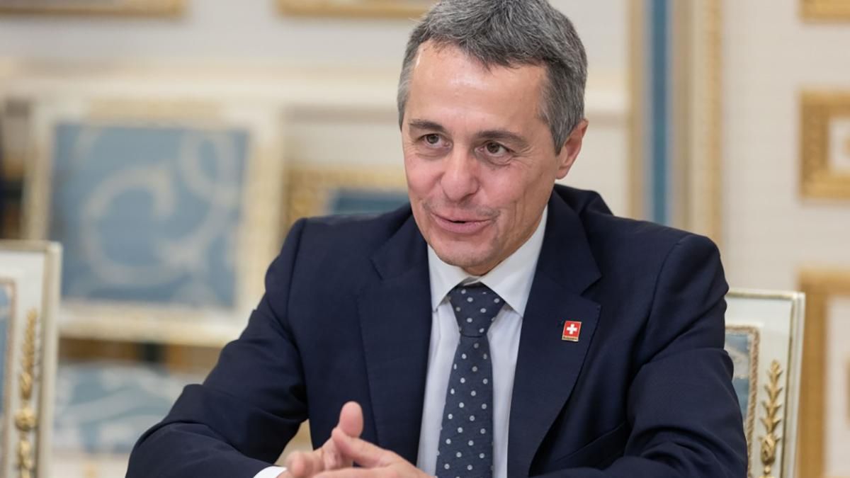 Шмигаль домовився з президентом Швейцарії про конференцію з відновлення України - 24 Канал Шмигаль домовився з президентом Швейцарії про конференцію з відновлення України - 24 Канал