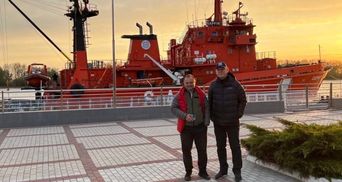 Спасательное судно "Сапфир" вернули в Украину: пришвартовали возле причала порта Измаил