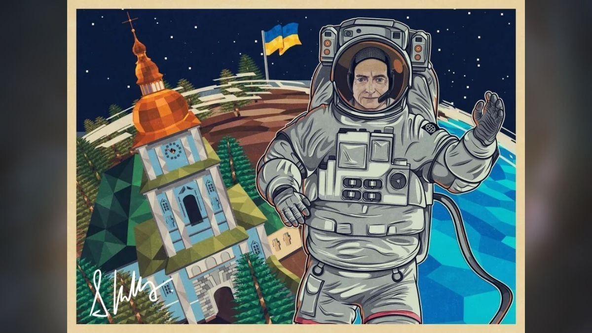 Колишній астронавт NASA запустив власний NFT та зібрав 500 000 доларів для підтримки України - Техно