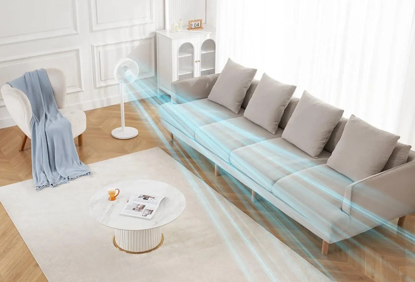 Вентилятор Xiaomi MIJIA Smart DC Variable Frequency Standing Fan Вентилятор Xiaomi MIJIA Smart DC Variable Frequency Standing Fan