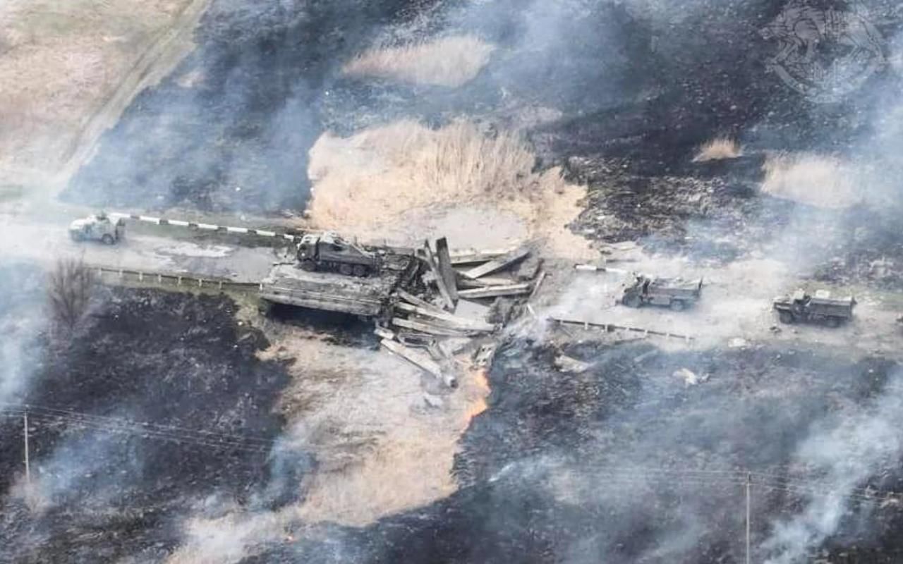 Спецпризначенці ССО підірвали міст з російською технікою, яка йшла на Ізюм - 24 Канал Спецпризначенці ССО підірвали міст з російською технікою, яка йшла на Ізюм - 24 Канал