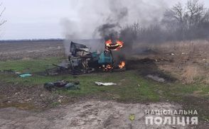 На Чернігівщині тракторист підірвався на протитанковій міні
