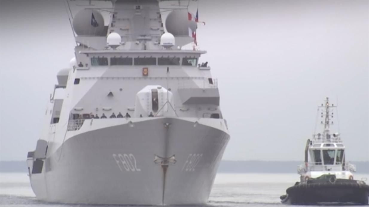 Корабли НАТО вошли в Балтийское море - 24 Канал Корабли НАТО вошли в Балтийское море - 24 Канал