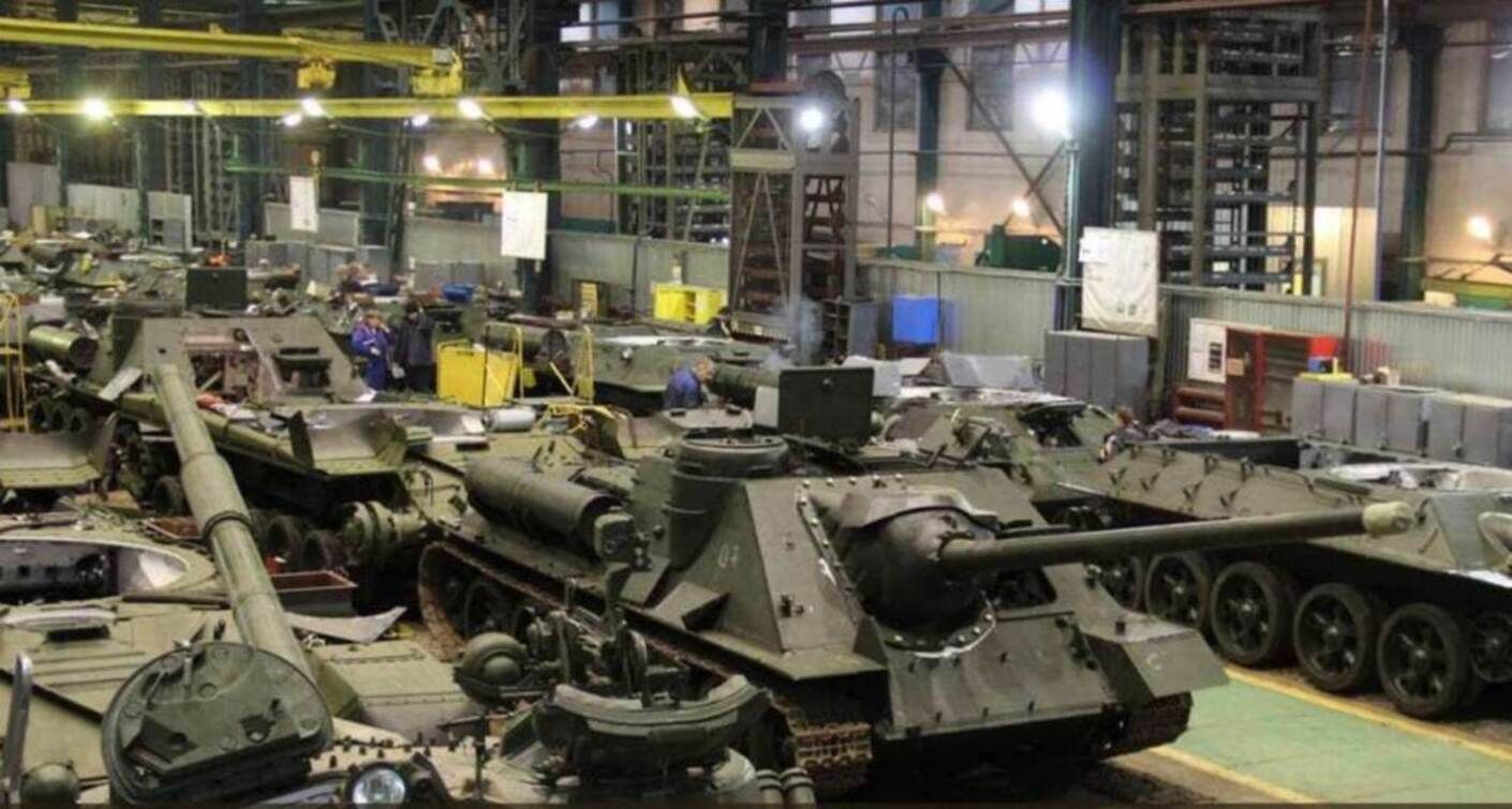 У Росії зупиняється виробництво нових танків через фінансові проблеми та відсутність деталей - 24 Канал У Росії зупиняється виробництво нових танків через фінансові проблеми та відсутність деталей - 24 Канал