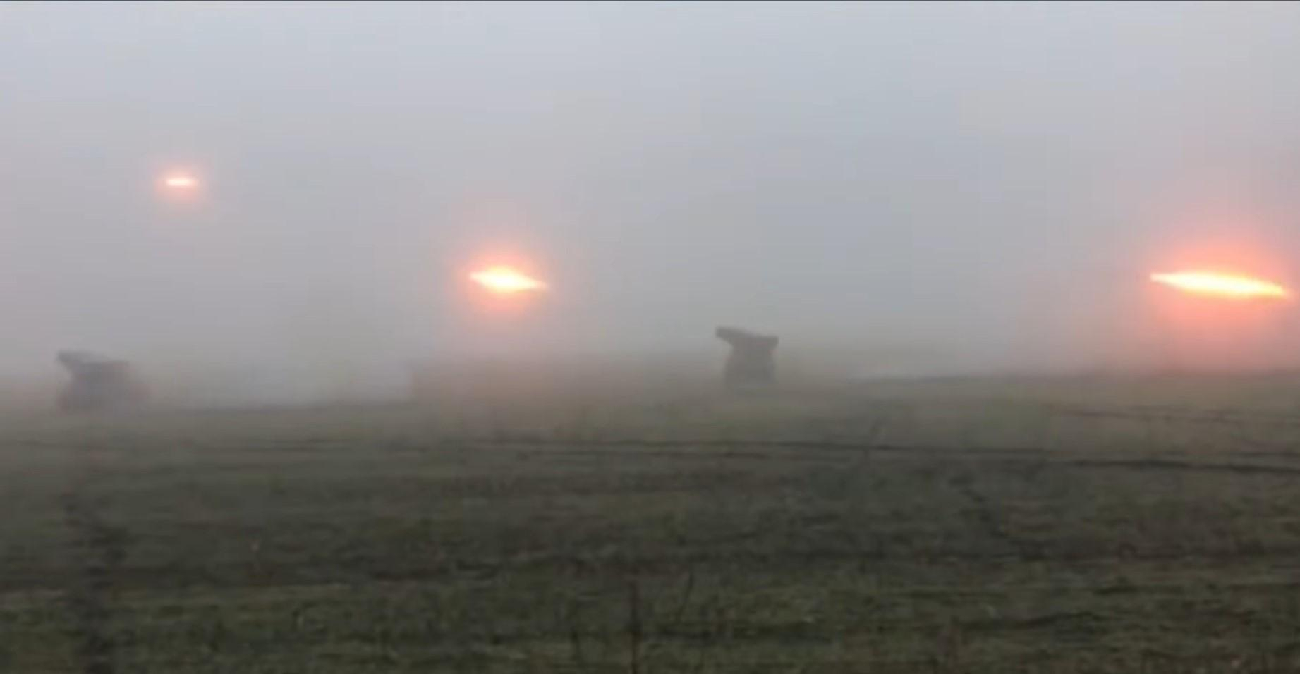 Не дали замерзнути: артилеристи бригади Мономаха "Градами" зустріли загарбників - 24 Канал