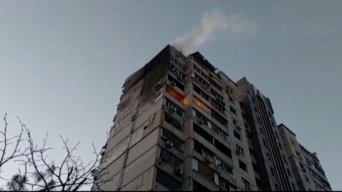 Удар по Дарницкому району Киева: один погибший, несколько человек госпитализированы