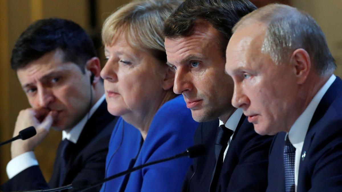 Зеленский не хочет встречаться с Путиным так, как это было в Париже в 2019 году Зеленский не хочет встречаться с Путиным так, как это было в Париже в 2019 году