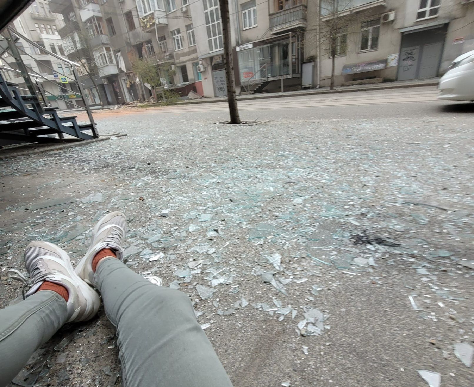 Обстрел центра Харькова: волонтер Наталья Попова получила ранение глаза