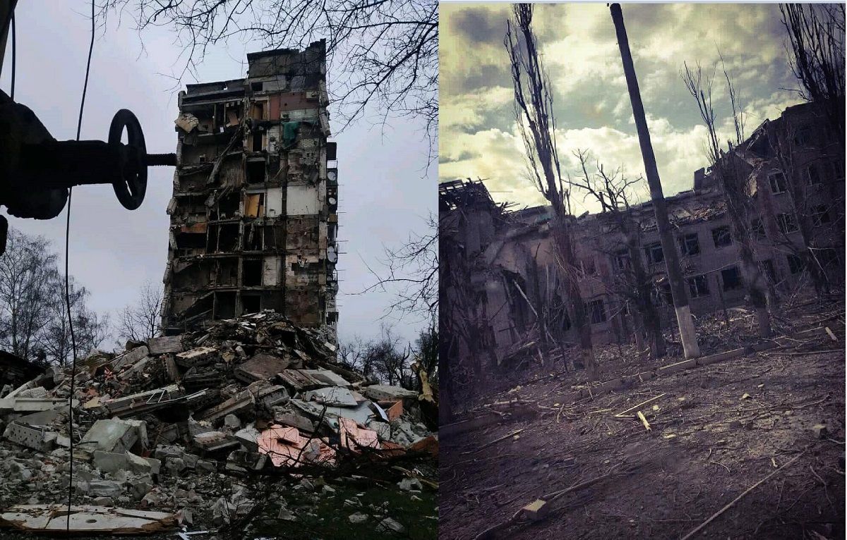 Не захватили, потому уничтожили: Гайдай показал руины, в которые оккупанты превратили Попасную Не захватили, потому уничтожили: Гайдай показал руины, в которые оккупанты превратили Попасную