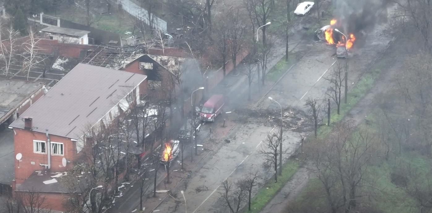 Азовцы проводят контратаку в Мариуполе, несмотря на большие силы оккупантов Азовцы проводят контратаку в Мариуполе, несмотря на большие силы оккупантов