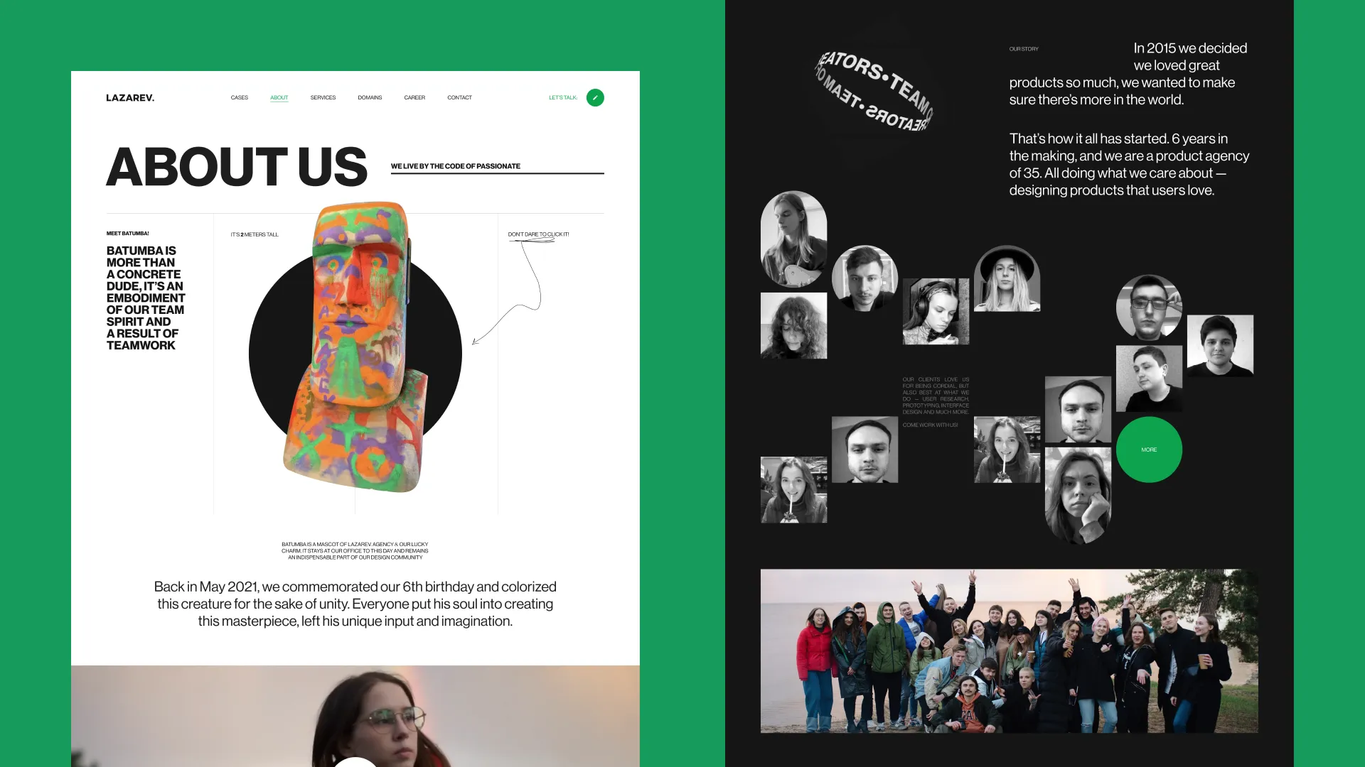 Частина сайту Lazarev. Частина сайту Lazarev.