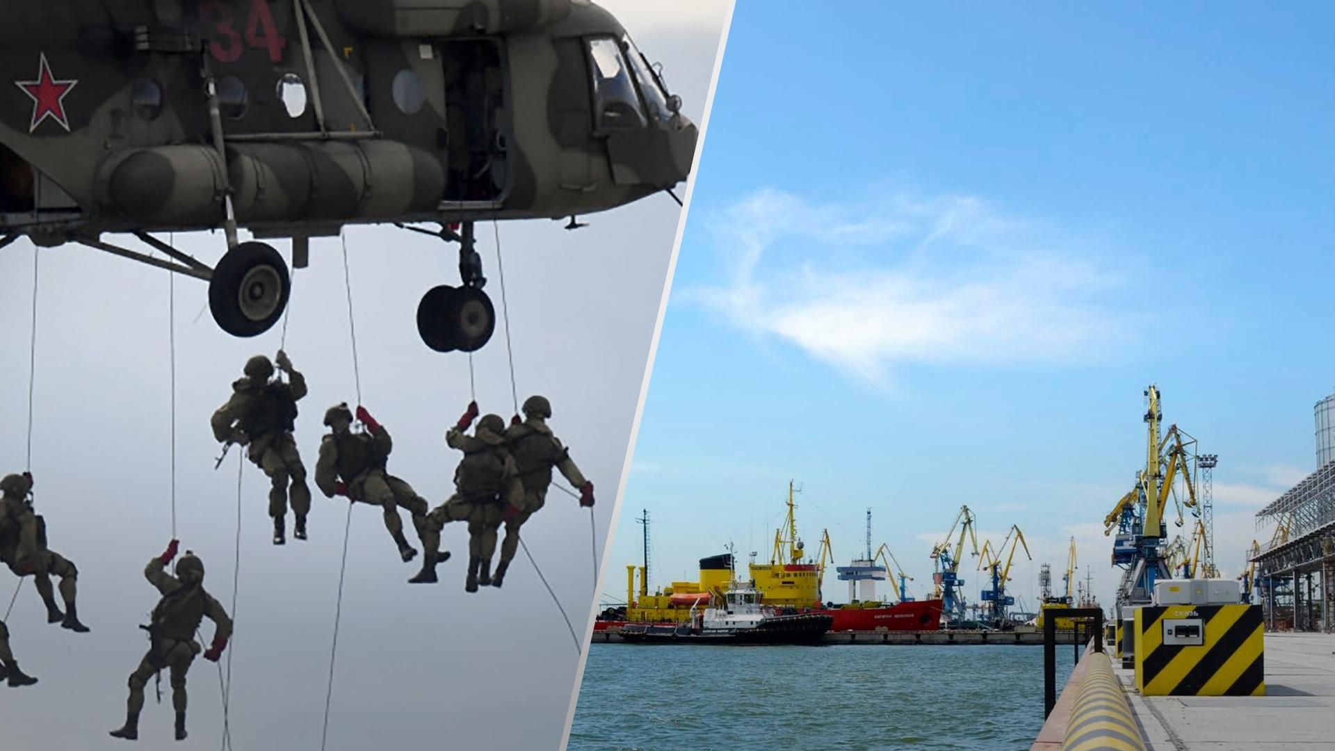 Оккупанты проводят штурмовые действия в районе морского порта Мариуполя Оккупанты проводят штурмовые действия в районе морского порта Мариуполя