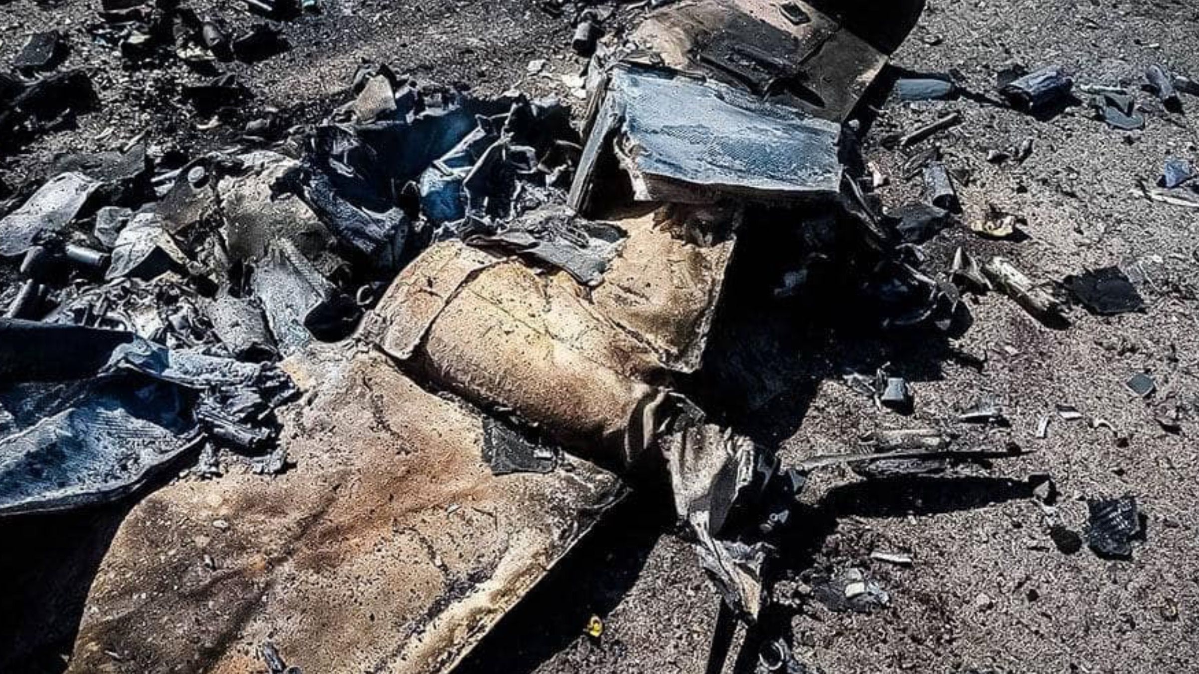 Строковик Нацгвардії збив ворожий безпілотник на Луганщині: фото уламків - 24 Канал Строковик Нацгвардії збив ворожий безпілотник на Луганщині: фото уламків - 24 Канал