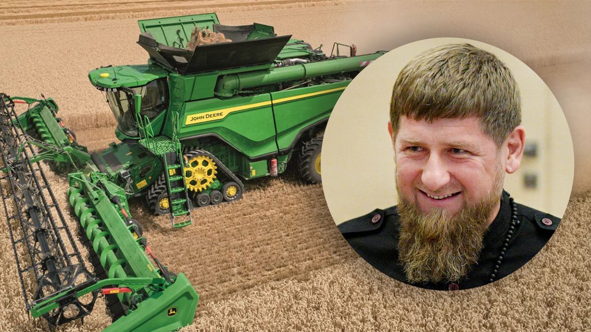 Вкрадені в Україні американські комбайни опинилися в Кадирова - 24 Канал Вкрадені в Україні американські комбайни опинилися в Кадирова - 24 Канал