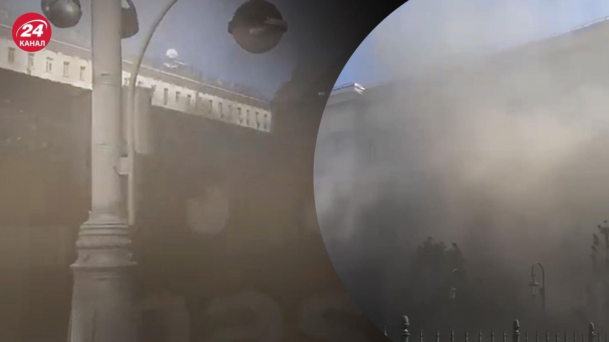 Горить Москва: у столиці окупантів спалахнула пожежа навпроти мерії