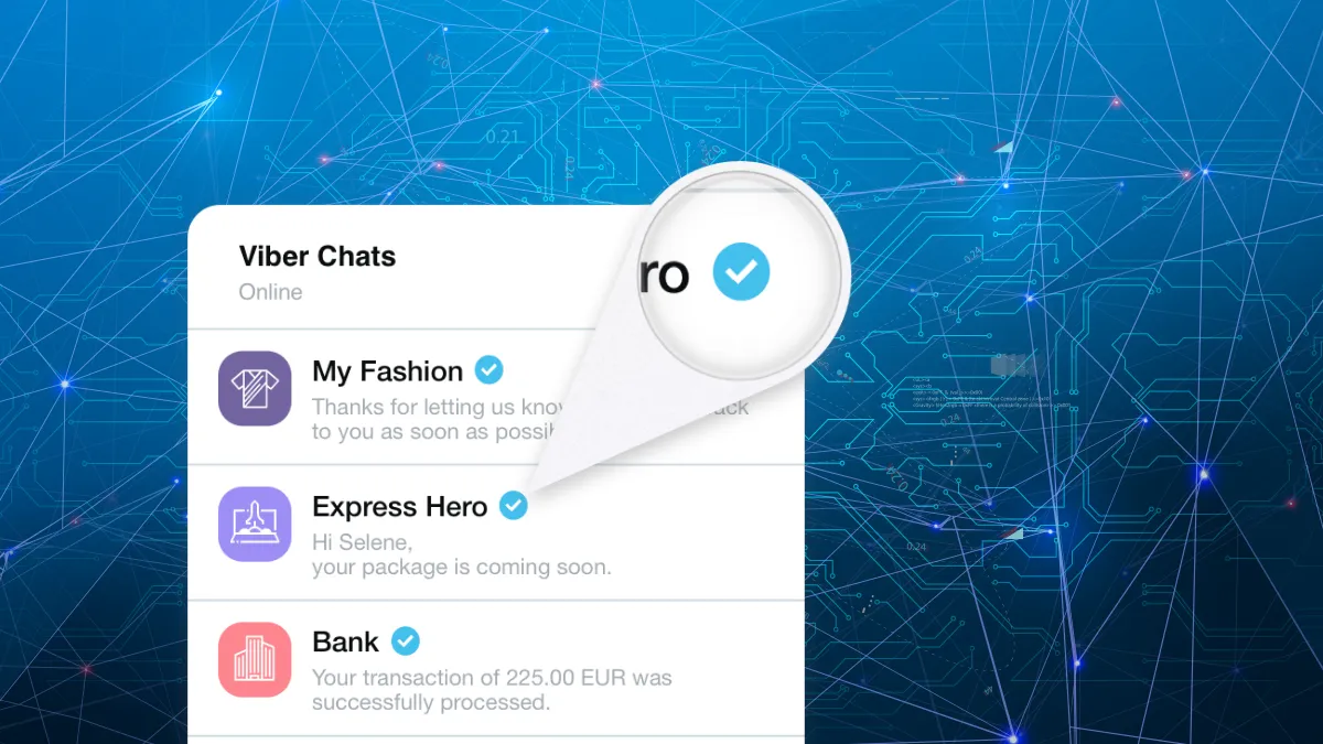 Viber verify Viber verify