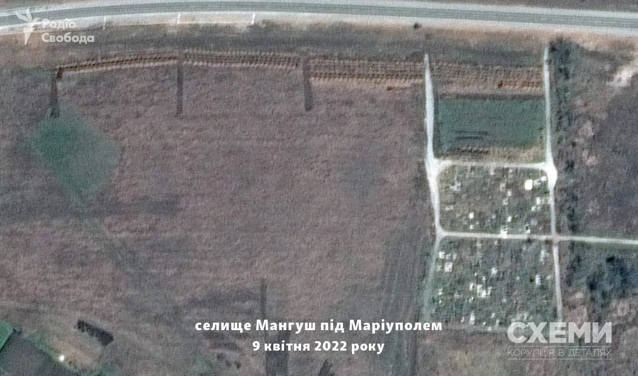 Фото Мангуша з супутника Фото Мангуша з супутника