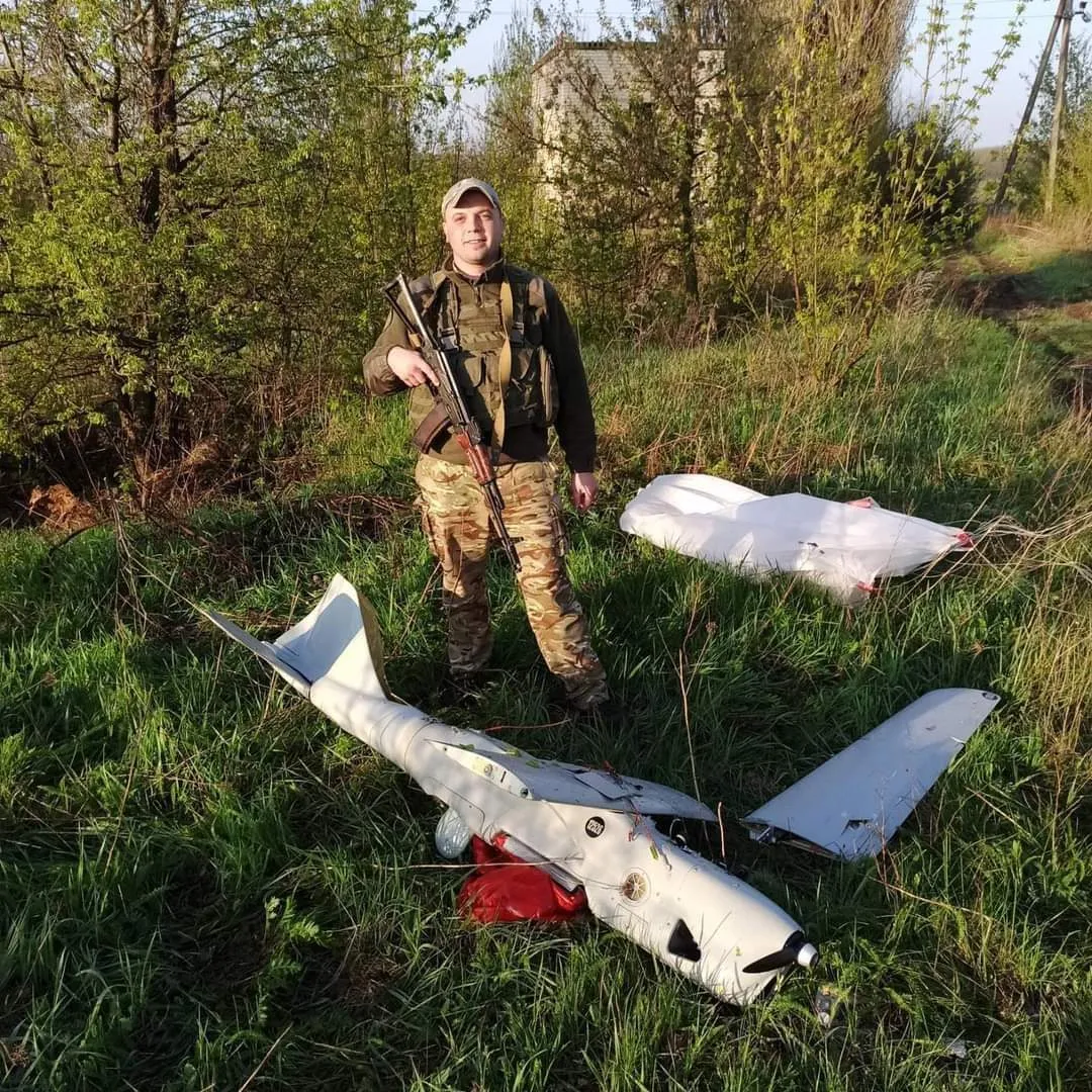 Знищений безпілотник на Луганщині