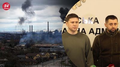 Арахамия и Подоляк пообещали защитникам Мариуполя приехать в город на переговоры