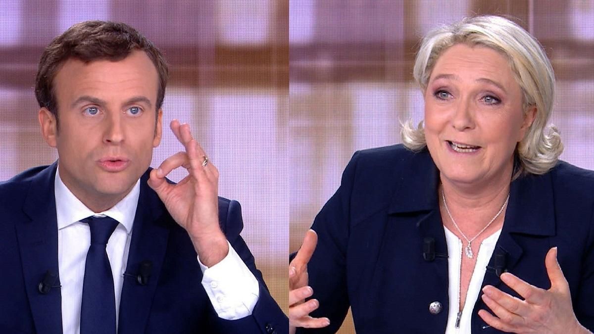 У Франції відбулися масштабні дебати Макрона і Ле Пен: що заявляли про Україну та хто переміг - 24 Канал У Франції відбулися масштабні дебати Макрона і Ле Пен: що заявляли про Україну та хто переміг - 24 Канал